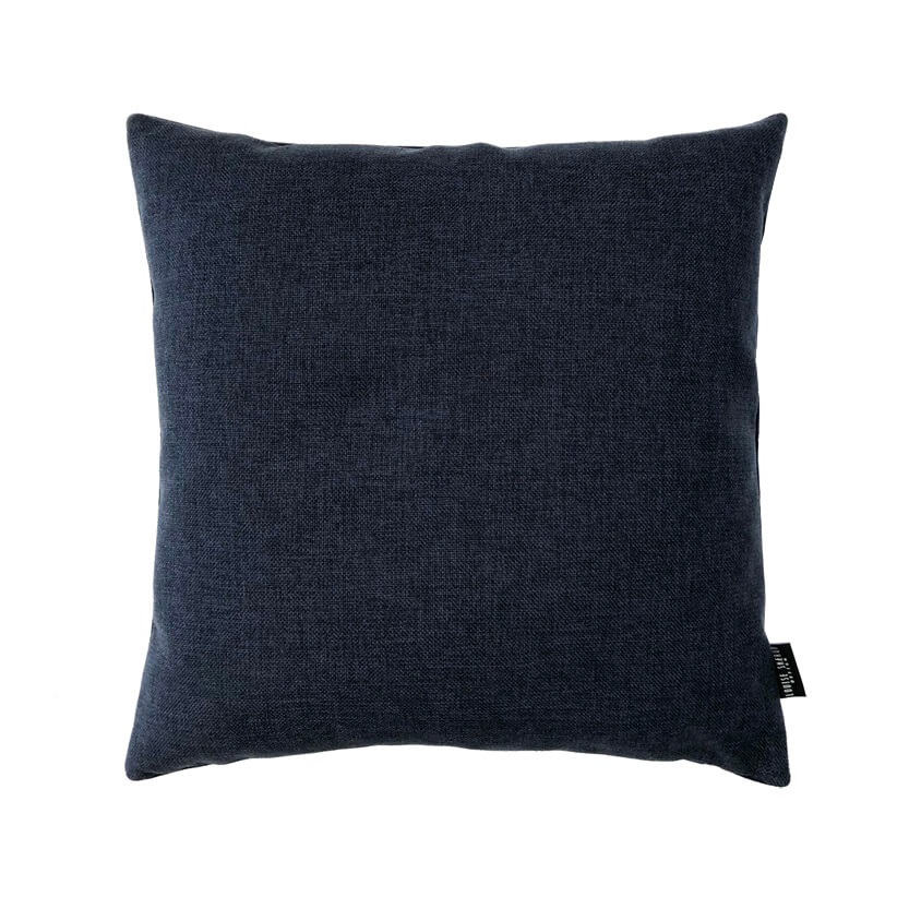 Pude Blå Vendbare sider 50x50 Pude Blå Vendbare sider 50x50