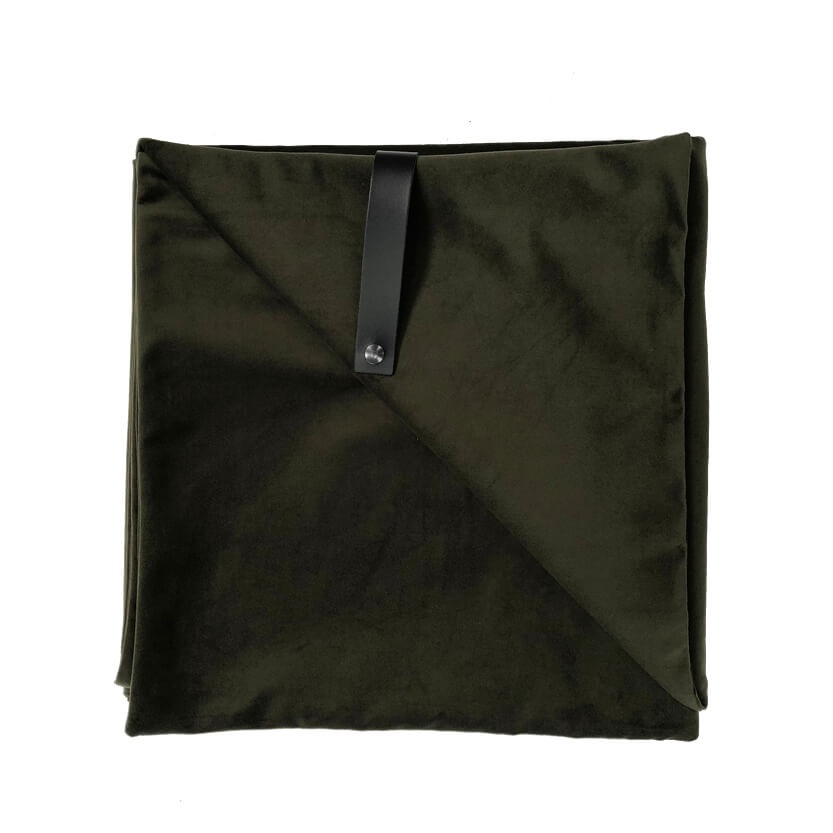 Velour Plaid Army Grøn Velour Plaid Army Grøn